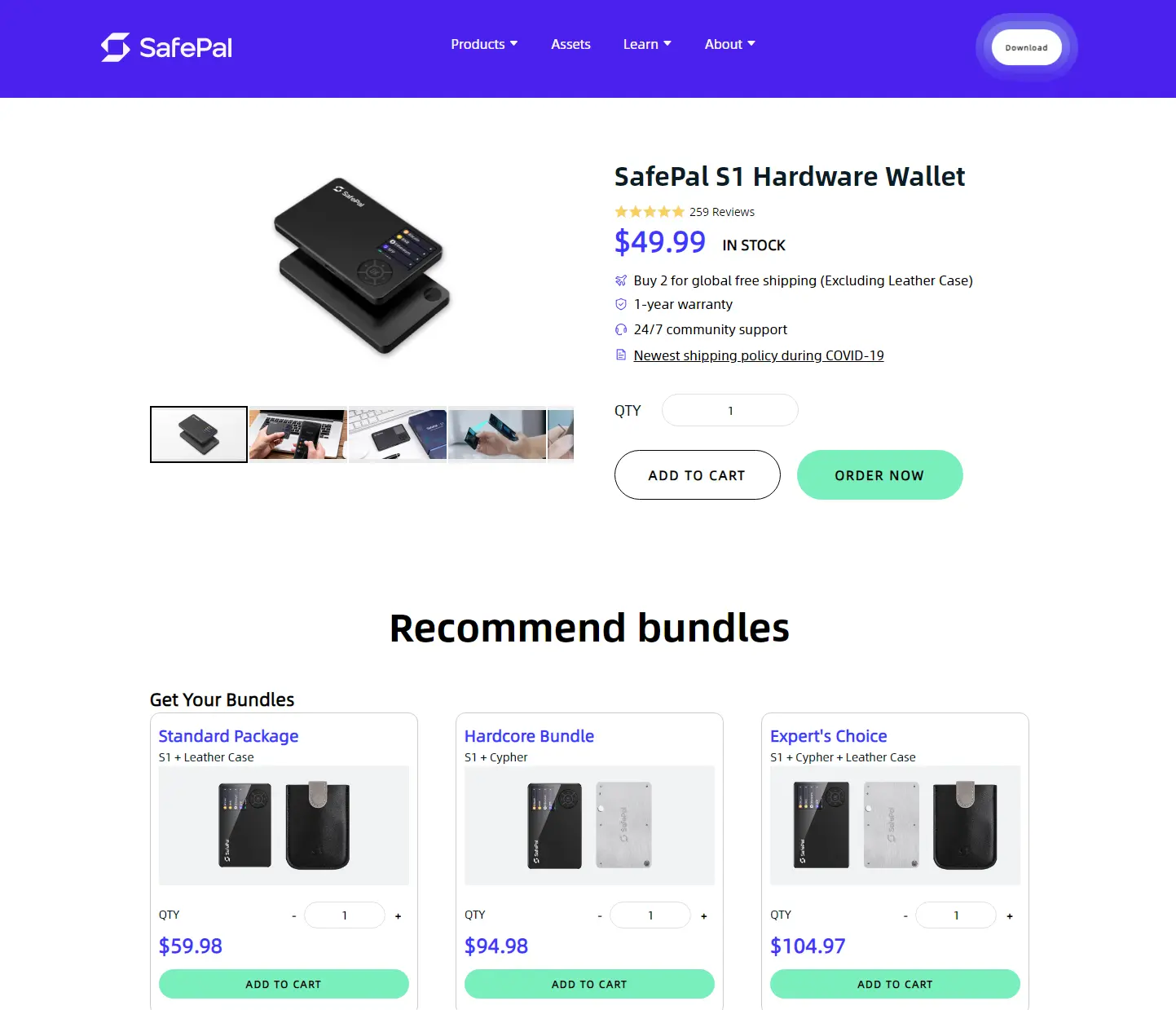 SafePal S1 - بهترین کیف پول ارز دیجیتال جیبی با پشتیبانی از 54 بلاک چین