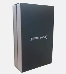 خرید کیف پول سخت افزاری لجر نانو ایکس 2022 (black box)