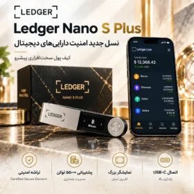 خرید کیف‌ پول لجر نانو اس پلاس | Ledger Nano S Plus